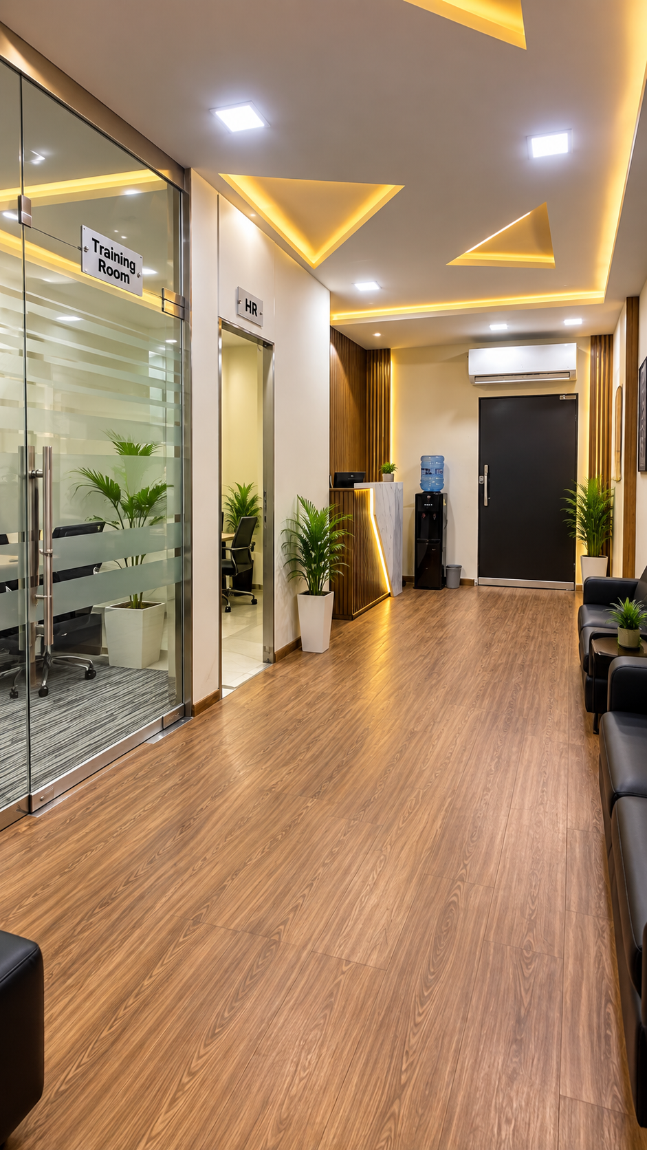 Sales Zone BPO reception area